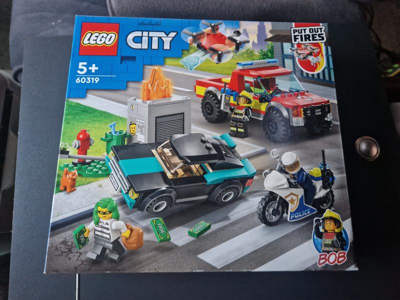 LEGO® City Fire Rescue & Police Chase - 60319, 295 pcs, Age 7+