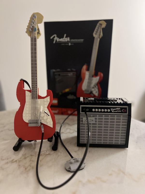 LEGO Ideas Fender Stratocaster 21329 Guitar Building Kit (1,079