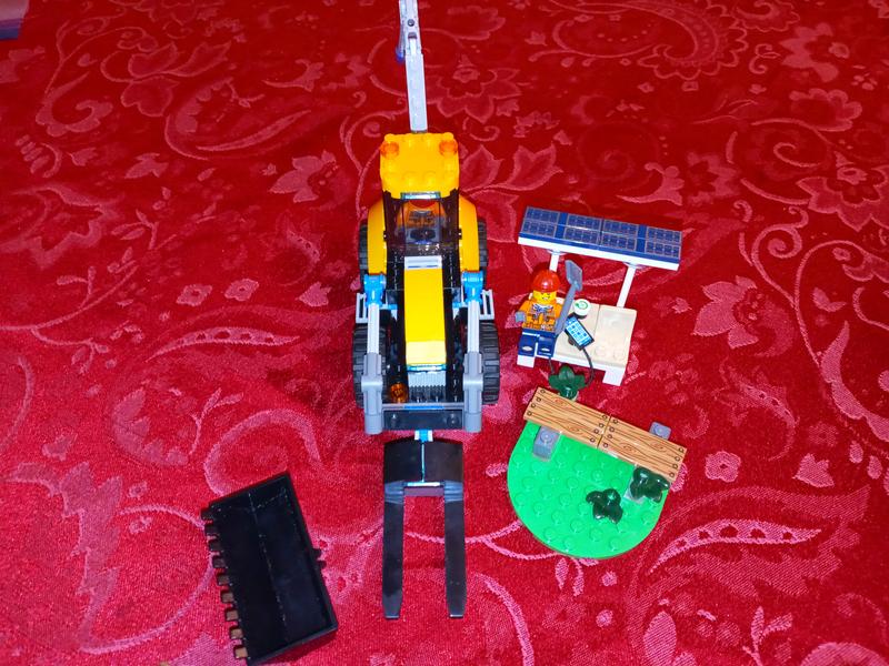 All parts of the Lego set together