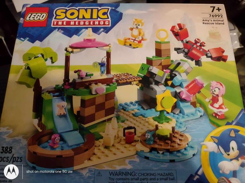 LEGO SONIC Ilha de Resgate Animal de Amy 76992 - O Papagaio Sem Penas