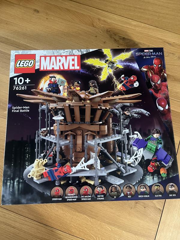 LEGO Super Heroes La bataille finale de Spider-Man 76261 Ensemble de  construction (900 pièces) Comprend 900 pièces, 10+ ans 