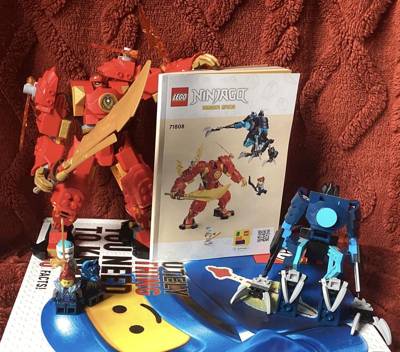 LEGO® NINJAGO Kai's Elemental Fire Mech Action Figure 71808
