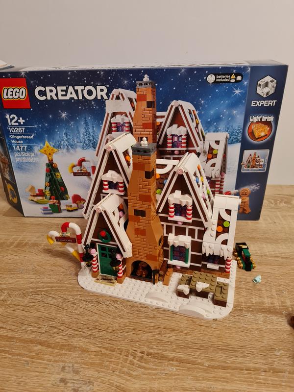 Lego creator expert gingerbread house 1477 pieces hot sale