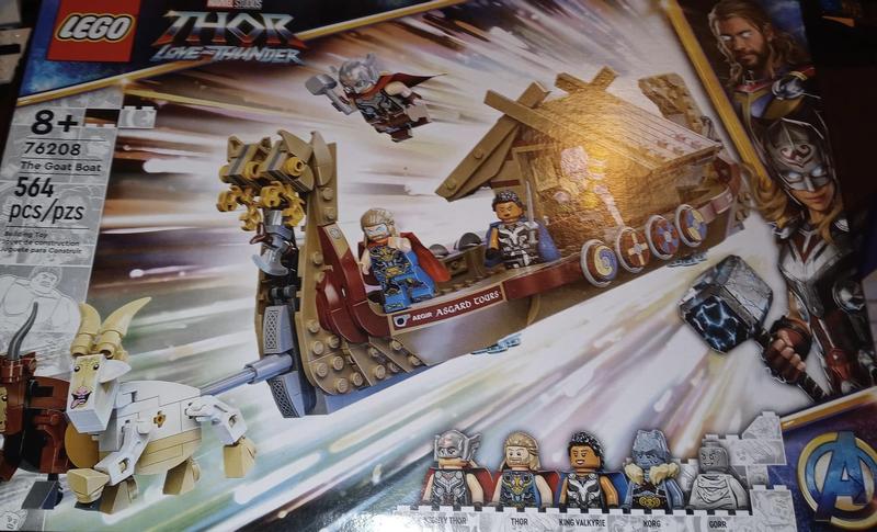 LEGO 564pc Marvel The Goat Boat 76208 Building Set