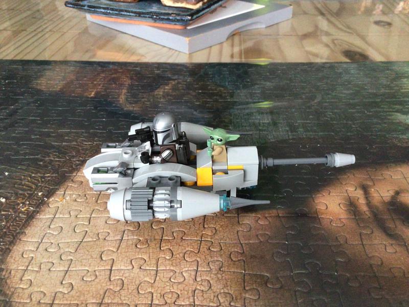 LEGO Star Wars Le microvaisseau chasseur Mandalorien N-1 75363 (88 pièces)  Comprend 88 pièces, 6+ ans 