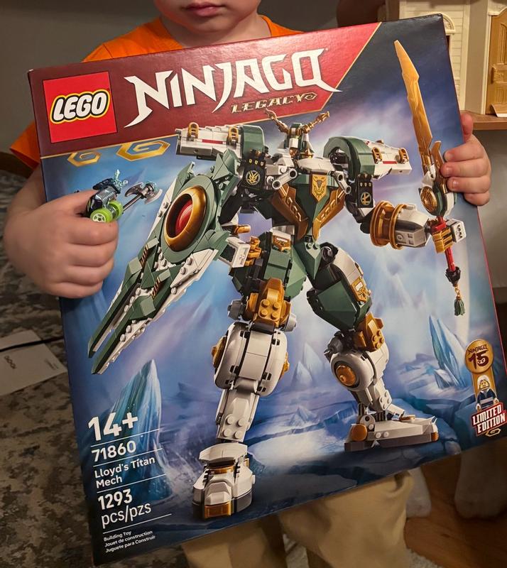LEGO NINJAGO Lloyd's Titan Mech 71860 Building Kit (1293 Pieces)