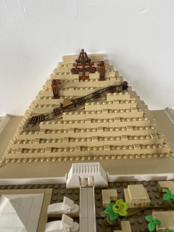 LEGO Architecture Great Pyramid of (1,476 Meijer 21058 Building | Kit Giza Pieces)