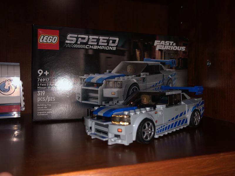 LEGO 2 FAST 2 FURIOUS NISSAN SKYLINE GT-R R34 NEW Speed Champions Car GTR  76917