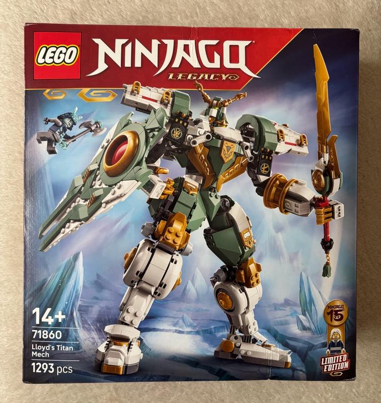 ベル LEGO Ninjago Lloyd's Titan Mech 15th Anniversary 71860 - QVC.com