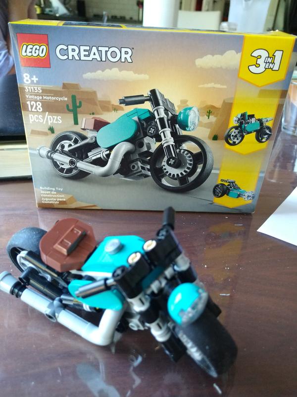 Vintage Motorcycle 31135, Creator 3-in-1