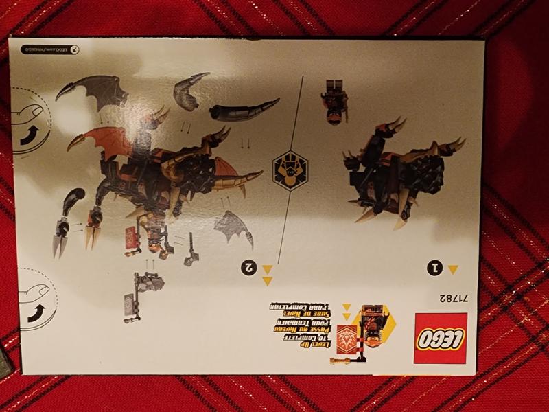 LEGO® NINJAGO 71782 - Le Dragon de Terre de Cole – Évolution