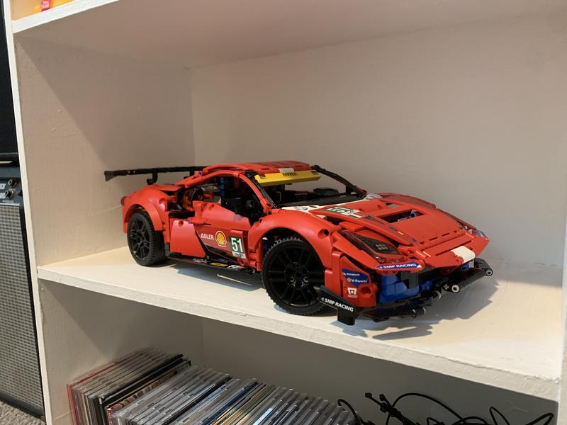 LEGO TECHNIC: Ferrari 488 GTE “AF Corse #51” (42125) Building Kit  673419340090