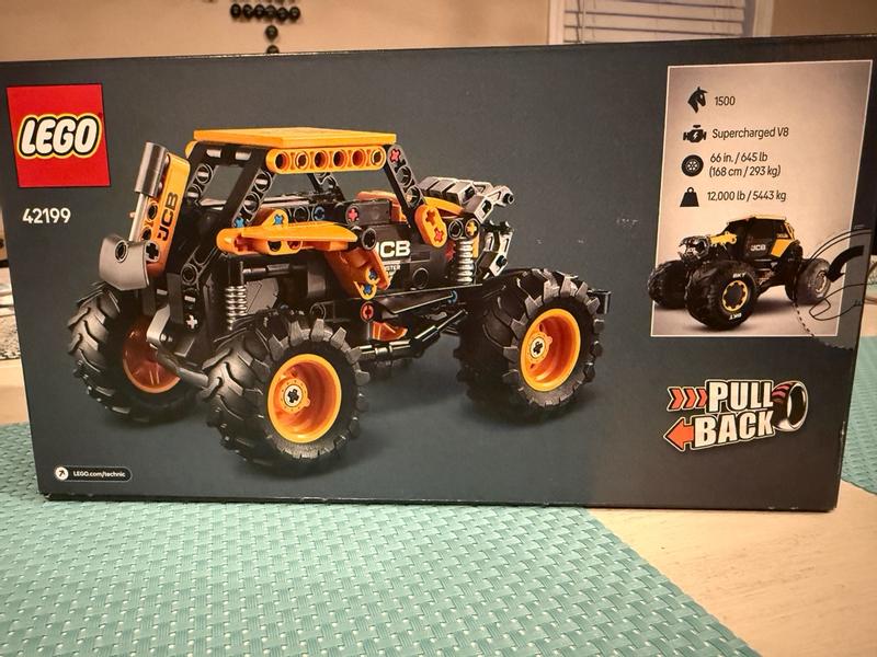 LEGO Technic Monster Jam DIGatron Pull Back Building Toy Multi 218 pc ...