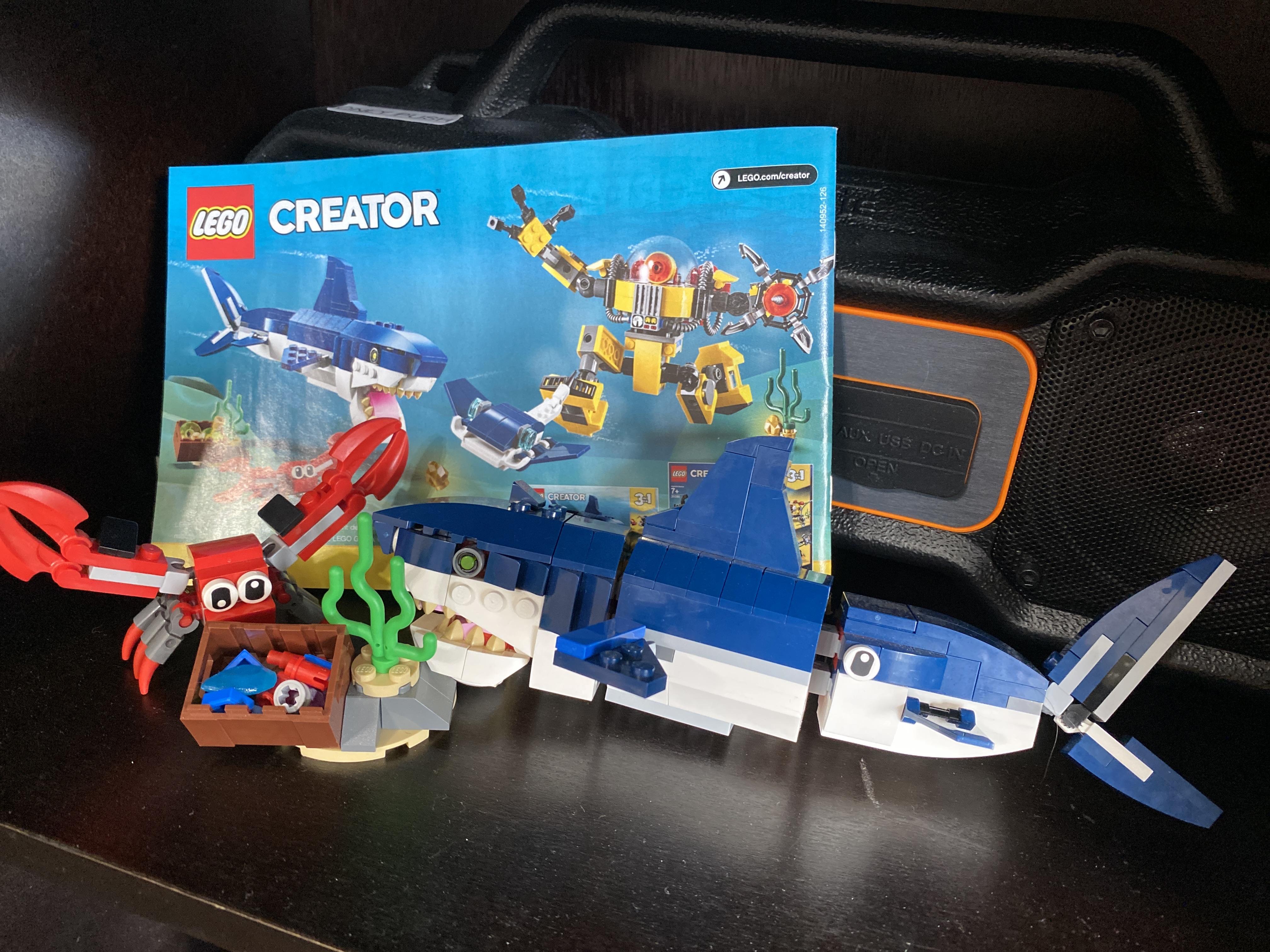 Lego 31088 deep sea creatures online