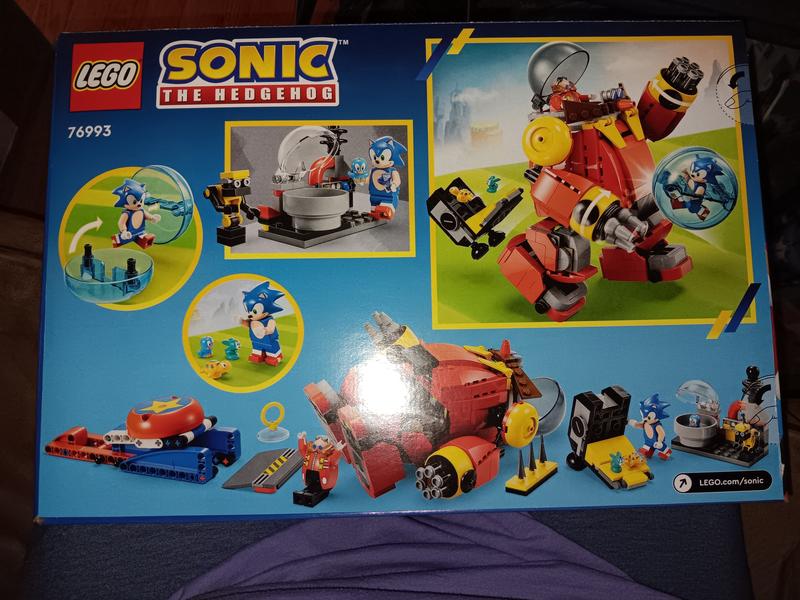 Sonic the Hedgehog - LEGO Sonic vs. Dr. Eggman's Death Egg Robot 76993 -  Toys and Collectibles - EB Games New Zealand