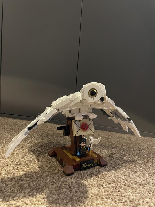 LEGO Harry Potter Hedwig the Owl Figure 75979, Collectible Toy for Fans of  the Harry Potter Movies, Room Décor Model, Birthday Gifts for Kids, Teens,  Girls, and Boys 