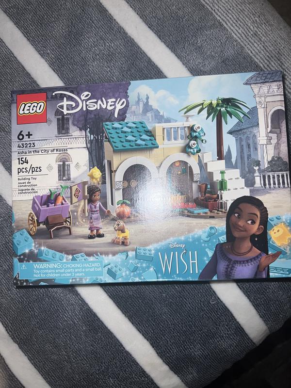 LEGO Disney Asha in the City of Rosas 43223 Building Toy Set (154