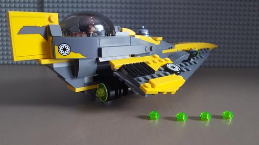 Here's a view from the back of the craft.