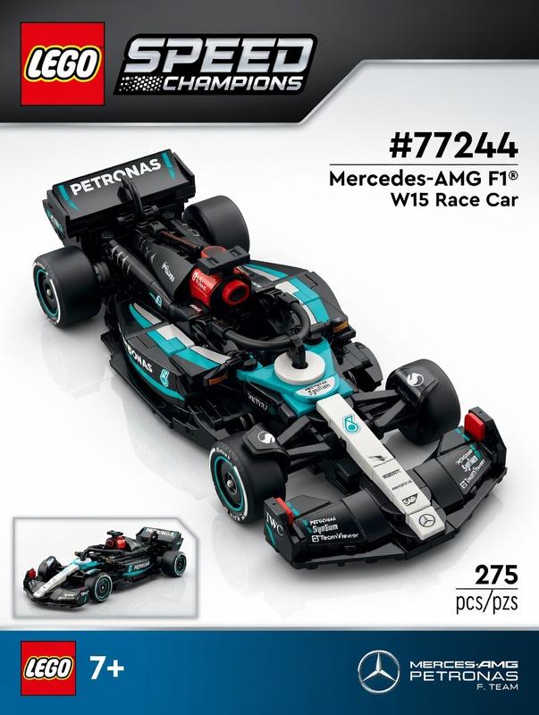 Mercedes-AMG F1® W15 Race Car LEGO 77244 | Tanguay