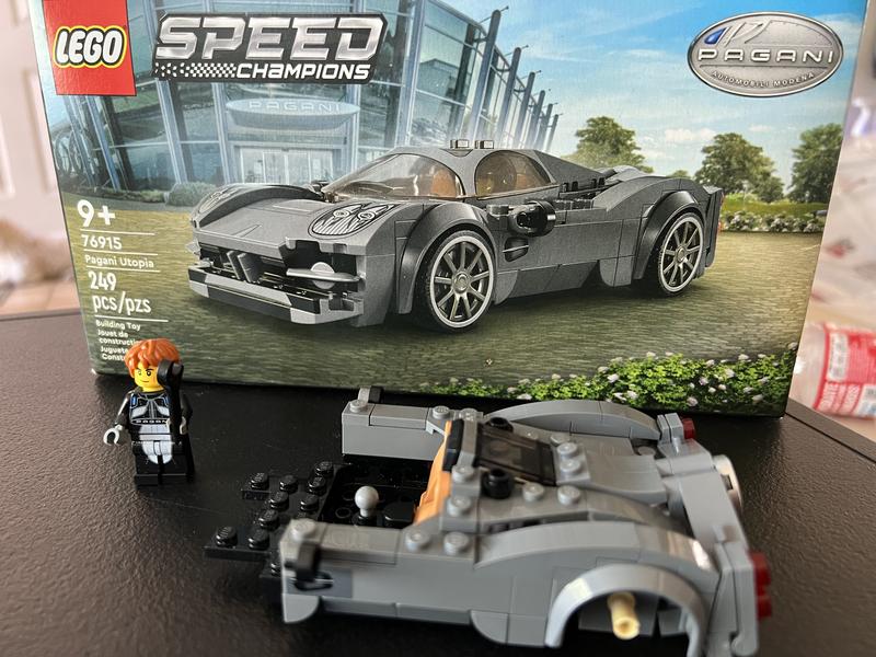 LEGO Speed Champions Pagani Utopia 76915 Building Toy Set (249 Pieces)