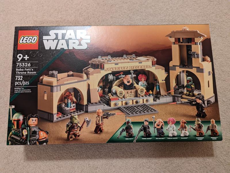LEGO Star Wars Boba Fett's Throne Room 75326 6378931 - Best Buy