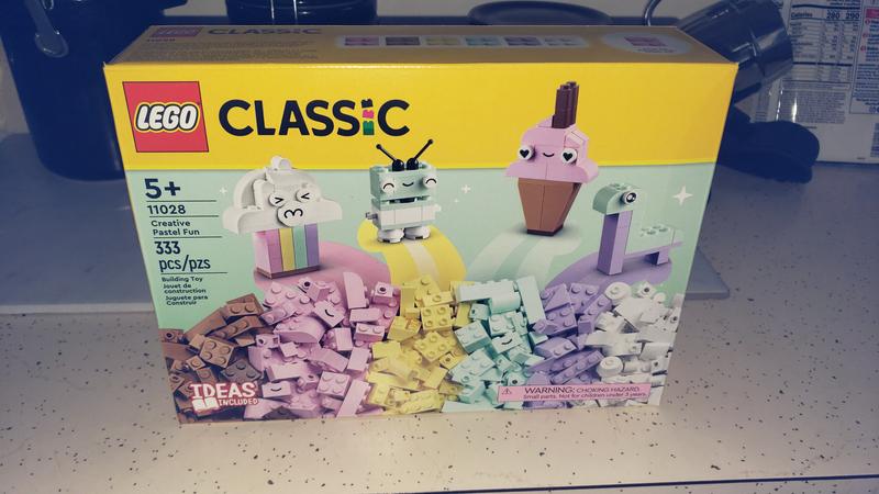 LEGO® Classic review + MOCs: 11027 Creative Neon Fun & 11028 Creative Pastel  Fun