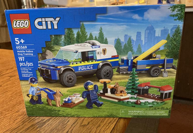 Jeux de construction Lego City - Mobile Police Dog Training