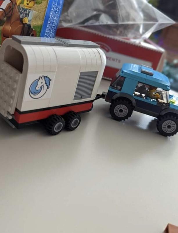 LEGO City Horse Transporter 60327 Building Kit (196 Pieces) | Toys