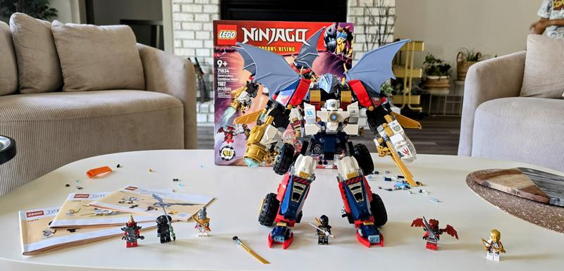 LEGO® NINJAGO Zane's Ultra Combiner Mech Building Set 71834, 1187