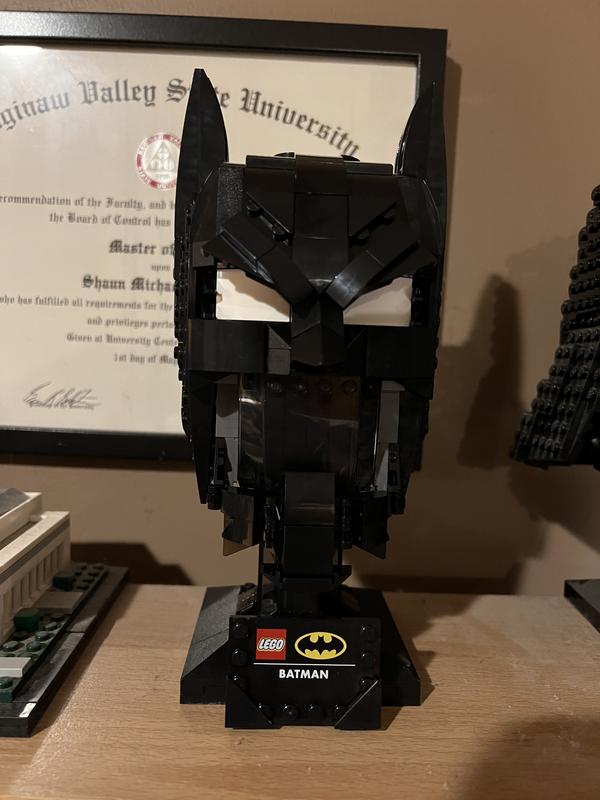 LEGO DC Batman: Batman Cowl 76182 Collectible Building Toy for Adults (410  Pieces) 