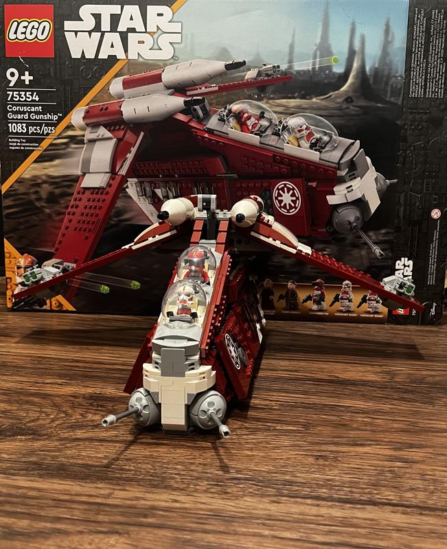 LEGO Star Wars Coruscant Guard Gunship 75354 Building Toy Set 