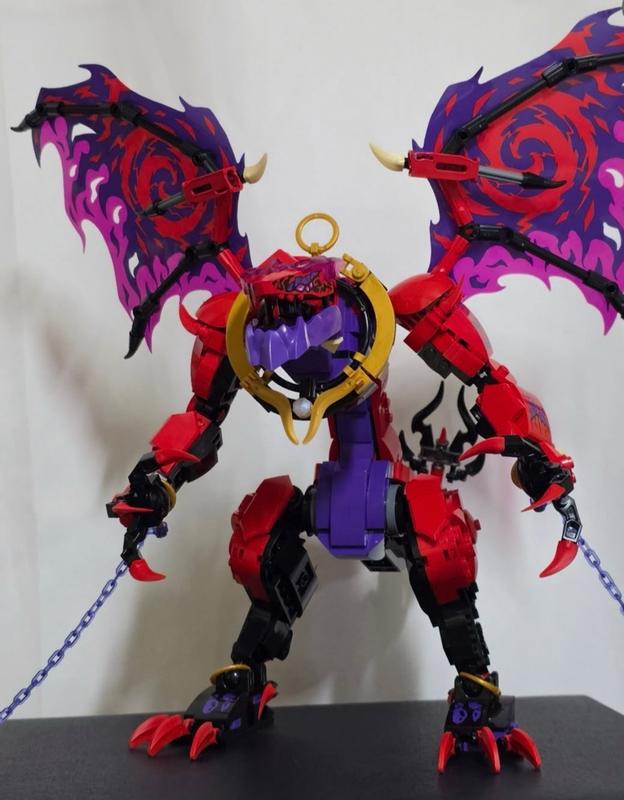 doragon LEGO® 71832 Thunderfang Dragon of Chaos – Monkey Fish Toys
