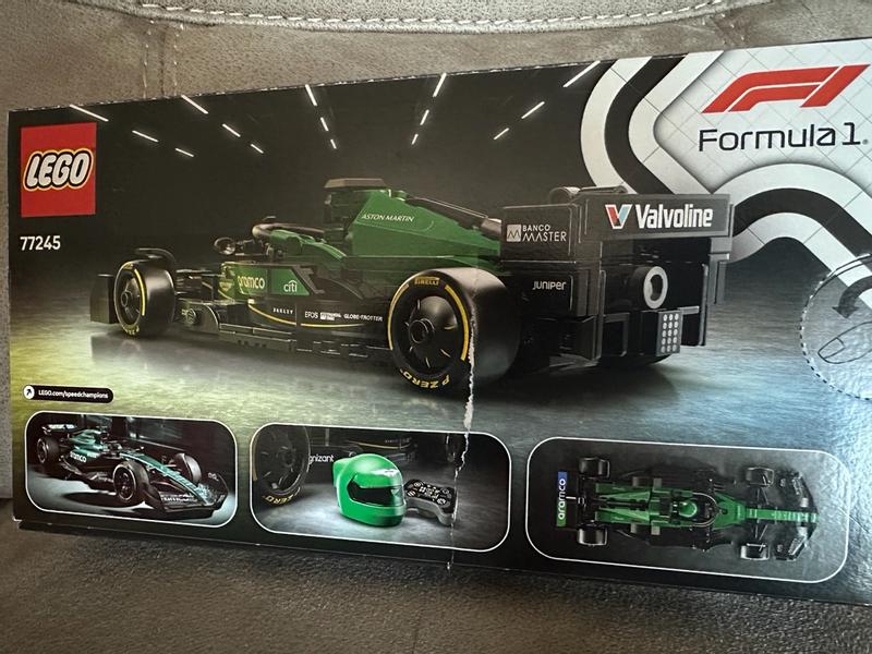 LEGO Speed Champions Aston Martin Aramco F1 AMR24 Race Car