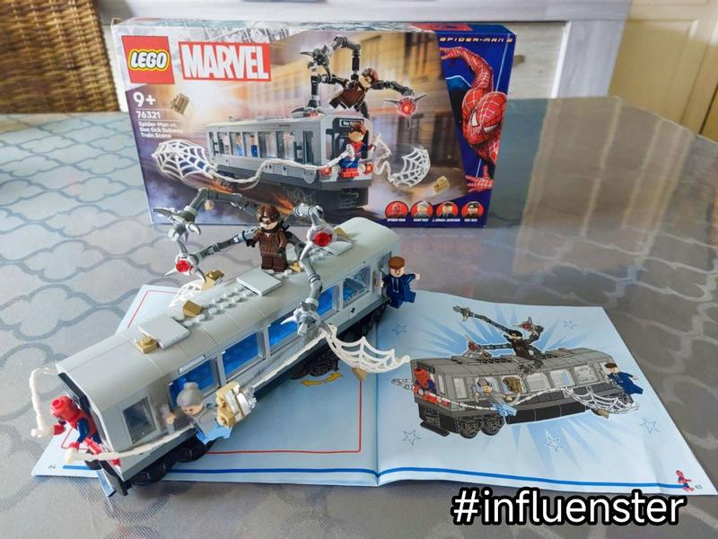 LEGO | Marvel Spider-Man vs. Doc Ock Subway Train Scene, Build-and