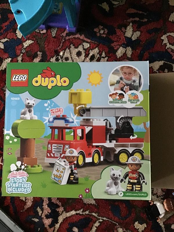 LEGO DUPLO Rescue Fire Truck 10969 Building Toy (21 Pieces)