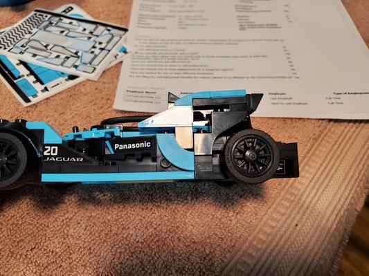 LEGO Speed Champions Formula E Panasonic Jaguar Racing GEN2 c