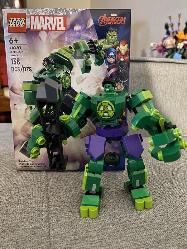  LEGO Marvel Hulk Mech Armor 76241, Avengers Action