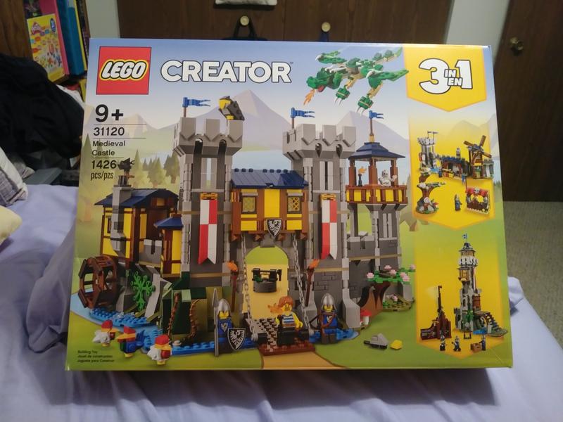 LEGO Creator 3in1 Medieval Castle 31120 Building Kit (1,426 Pieces