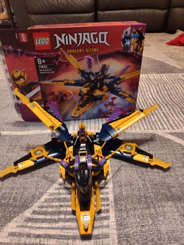 LEGO NINJAGO Ras and Arin's Super Storm Jet Toy71833 - QVC.com