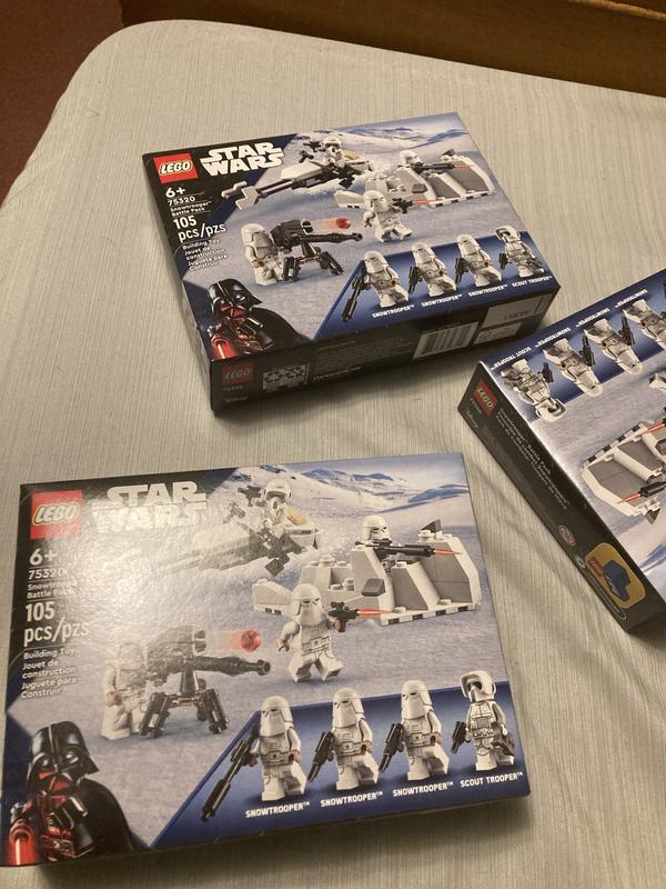 LEGO Star Wars Ensemble de combat Snowtroopers, 75320, 105 pcs, 18 ans et  plus
