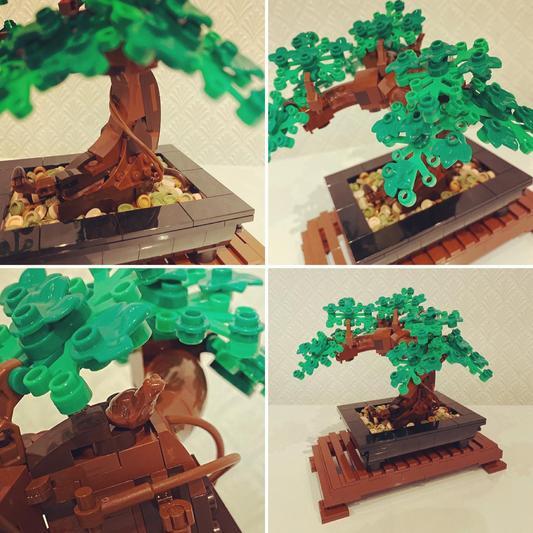 A Beautifully Calming Customizable LEGO Bonsai Tree