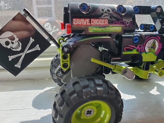 Tail lights for safety.