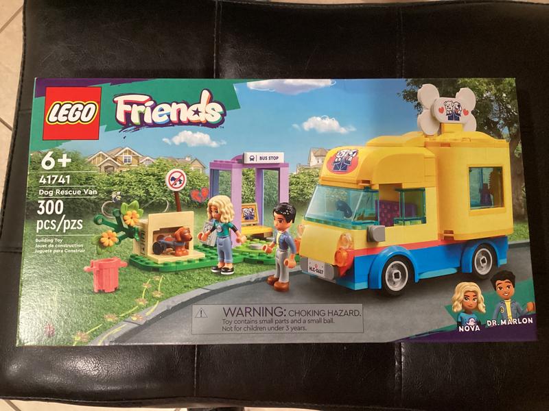 Van & Rescue LEGO Dog Friends Set | 6425677 Farm Toy 41741 Building - Blain\'s Fleet
