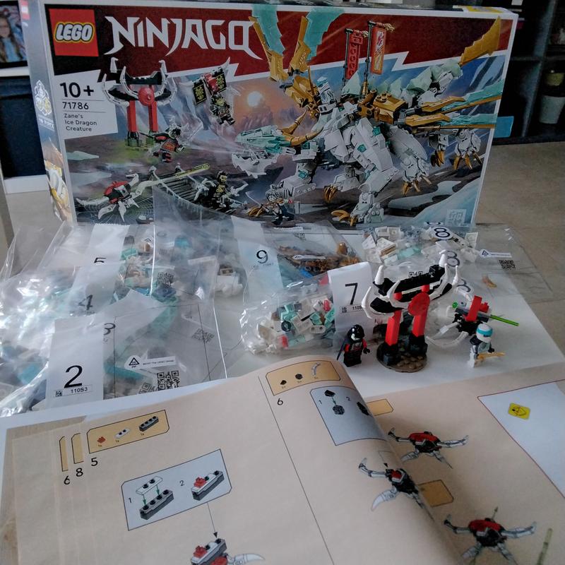 LEGO Ninjago Zane's Ice Dragon Creature Building Set