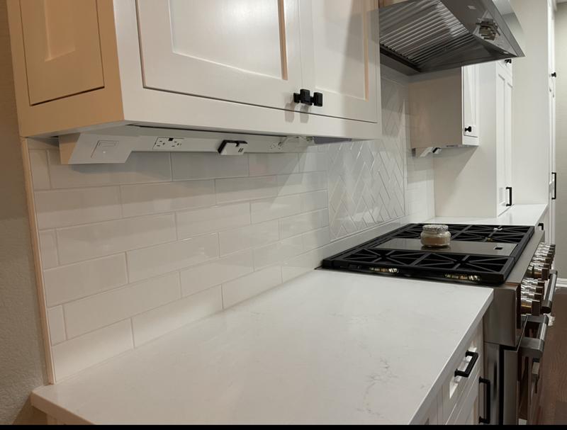 Legrand adorne Titanium 15-Amp 27-in modular track APB27TM2 at Lowes.com
