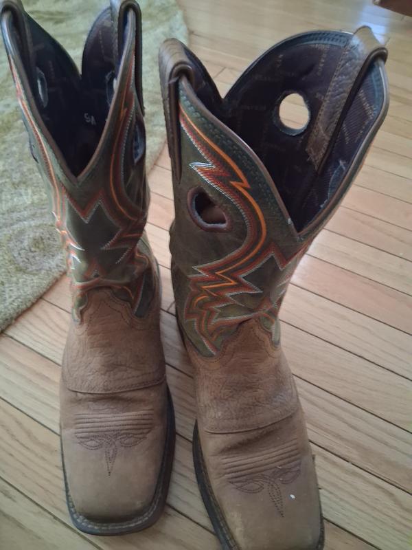 My new broken in boots