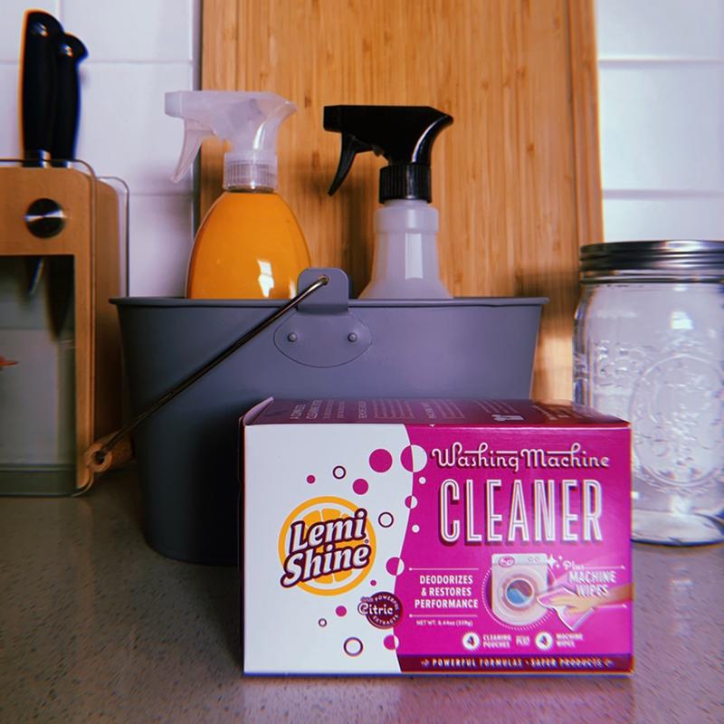 Washing Machine Cleaner And Wipes | Lemi Shine®