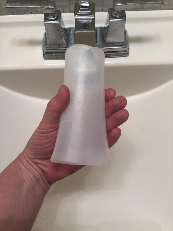 Recycle the bottle- toddler faucet extender