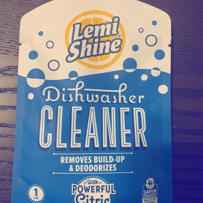 Lemi Shine Dishwasher Cleaner, Deodorizes and Removes Build-up, 4 ct