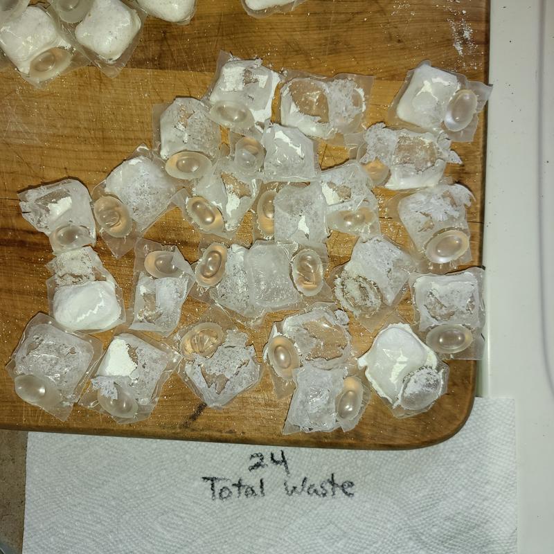 Damaged pods received